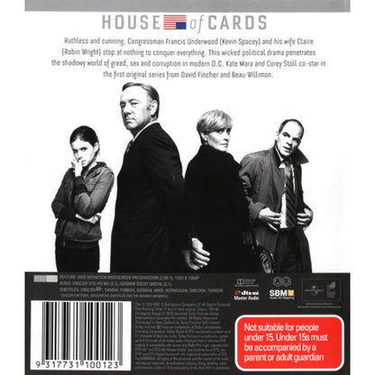 House of Cards: Season 1 (Volume 1: Chapters 1 - 13) Blu-Ray