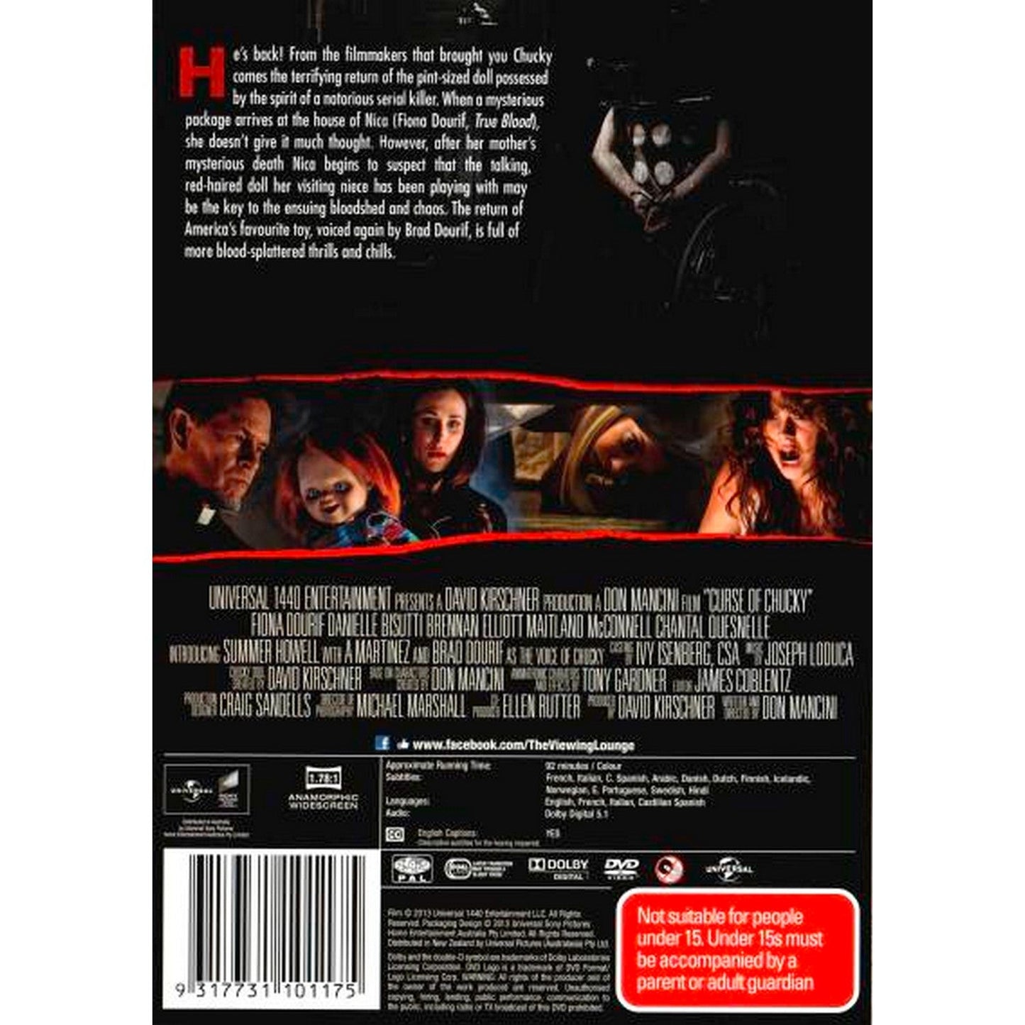 Curse of Chucky DVD