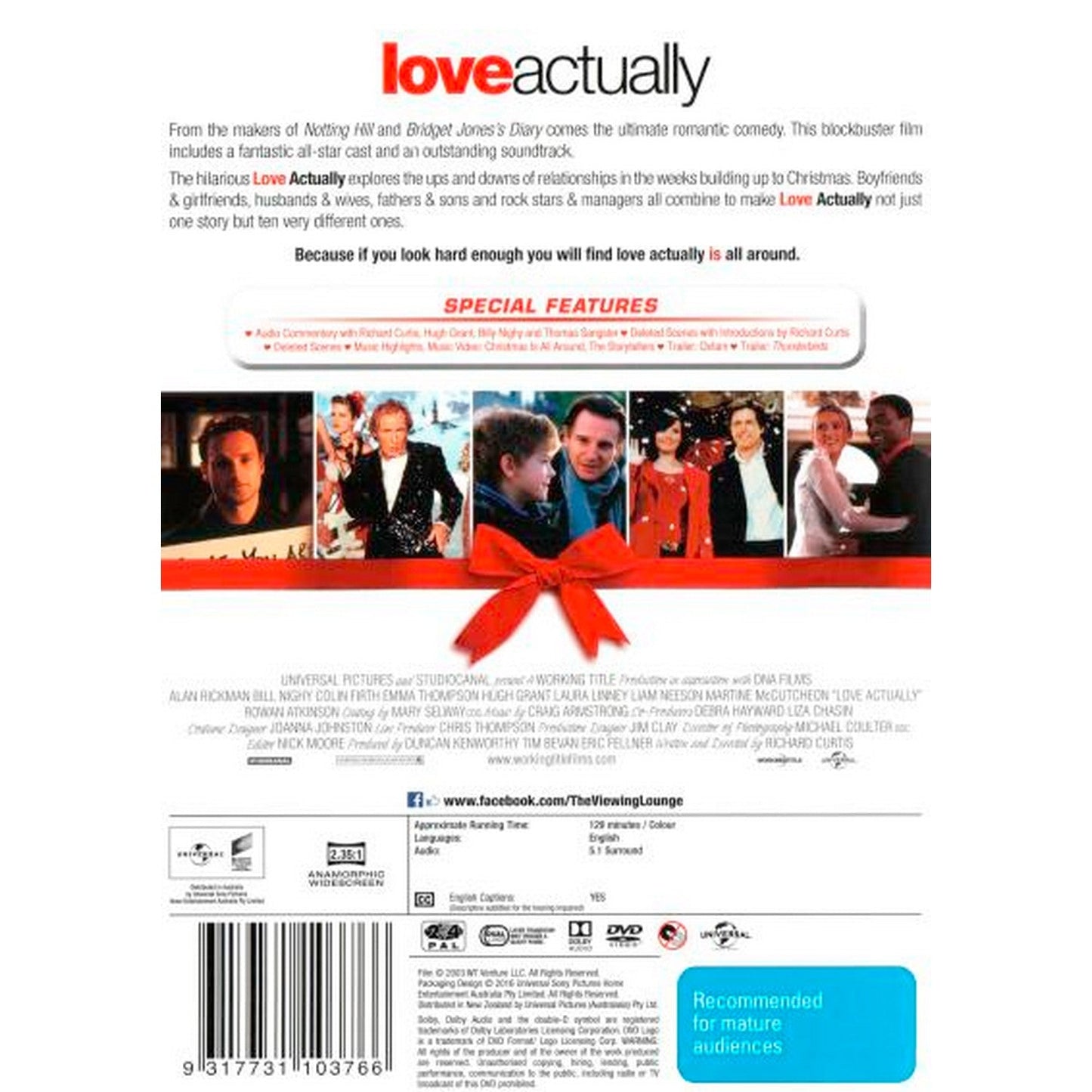 Love Actually DVD