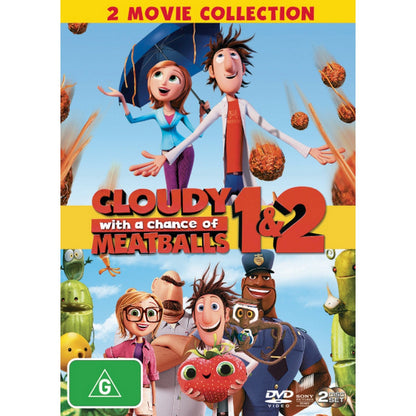 Cloudy With a Chance of Meatballs / Cloudy With a Chance of Meatballs 2 DVD Box Set