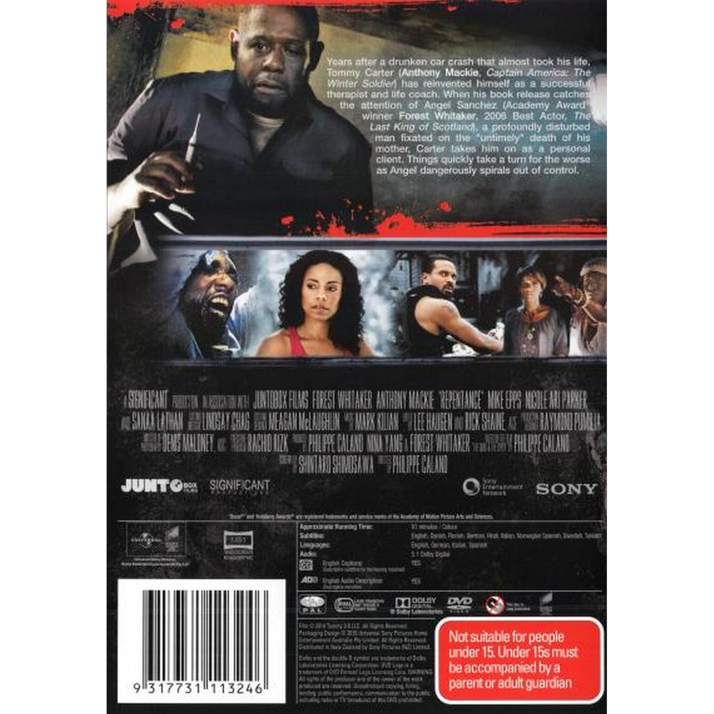 Repentance (2014) DVD