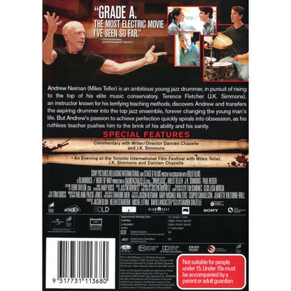 Whiplash  DVD