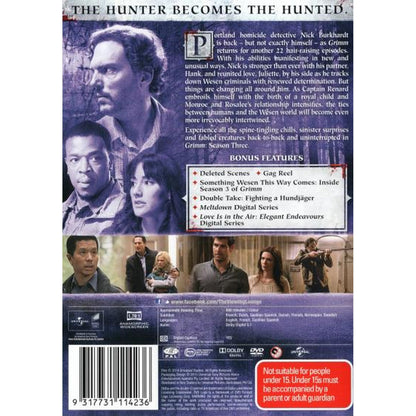 Grimm: Season 3 DVD