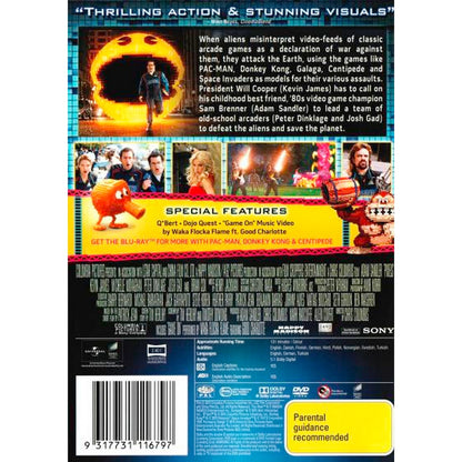 Pixels DVD