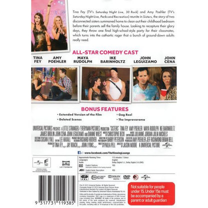 Sisters (2015) (Extended) DVD