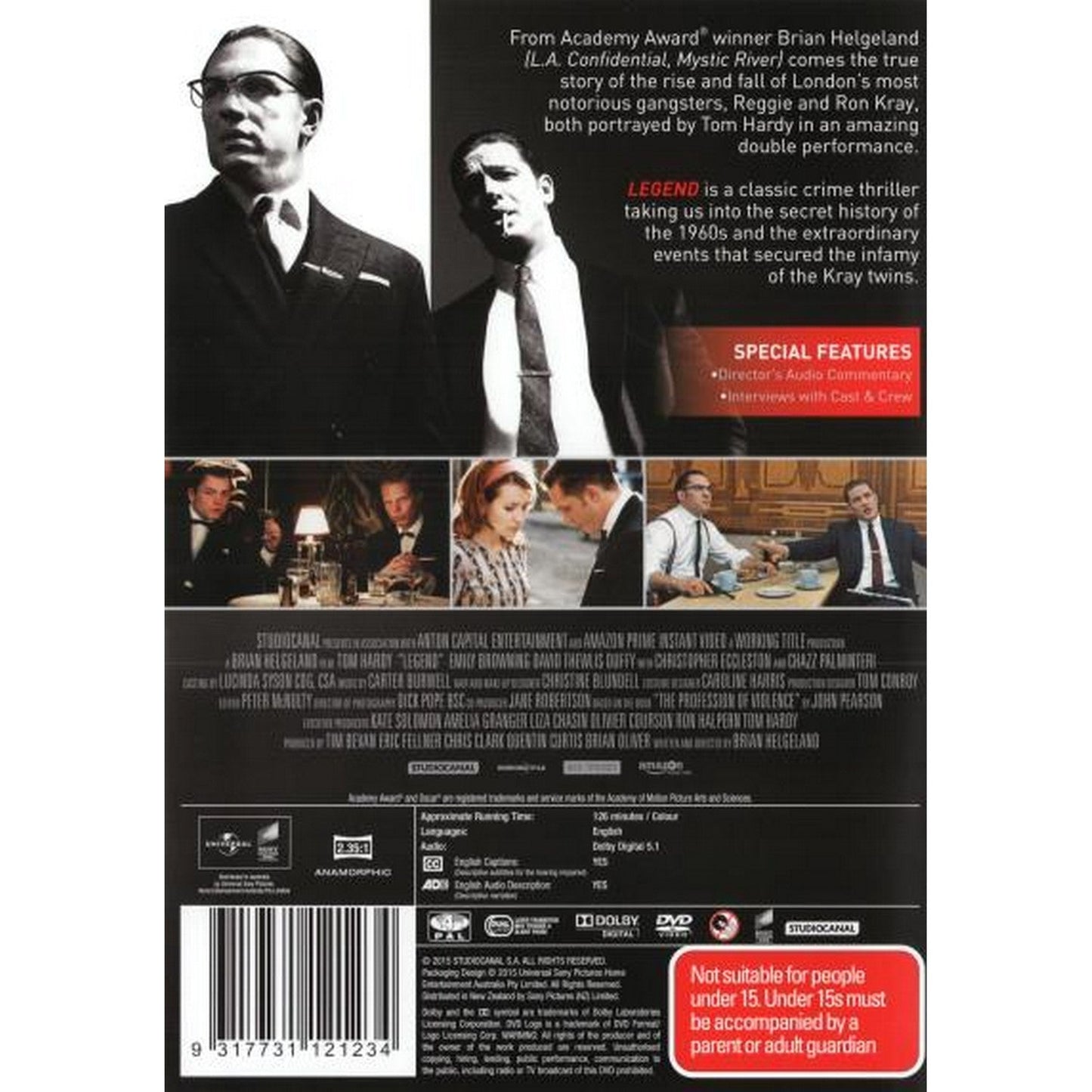 Legend DVD