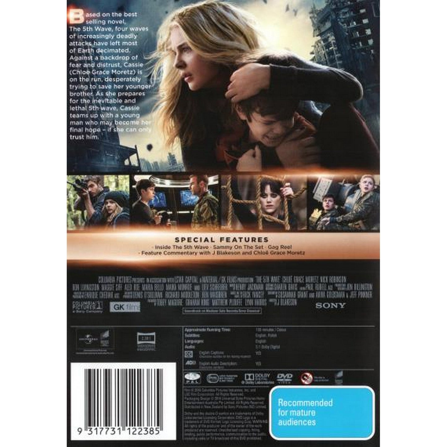 The 5th Wave DVD