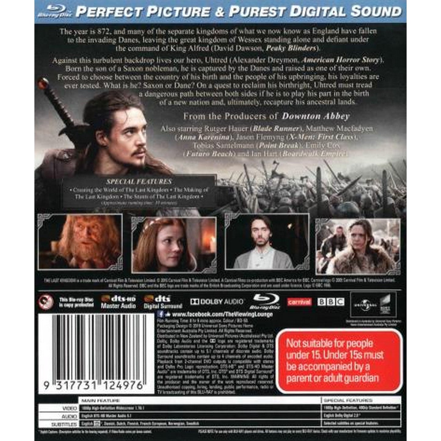 The Last Kingdom: Season 1 Blu-Ray