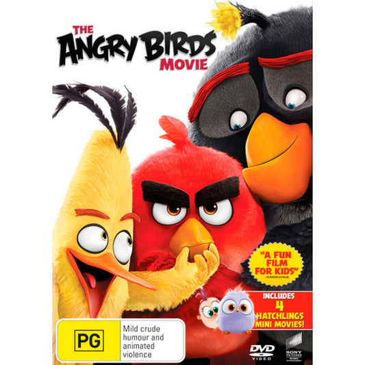 The Angry Birds Movie DVD