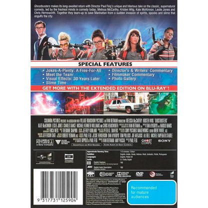 Ghostbusters (2016) DVD