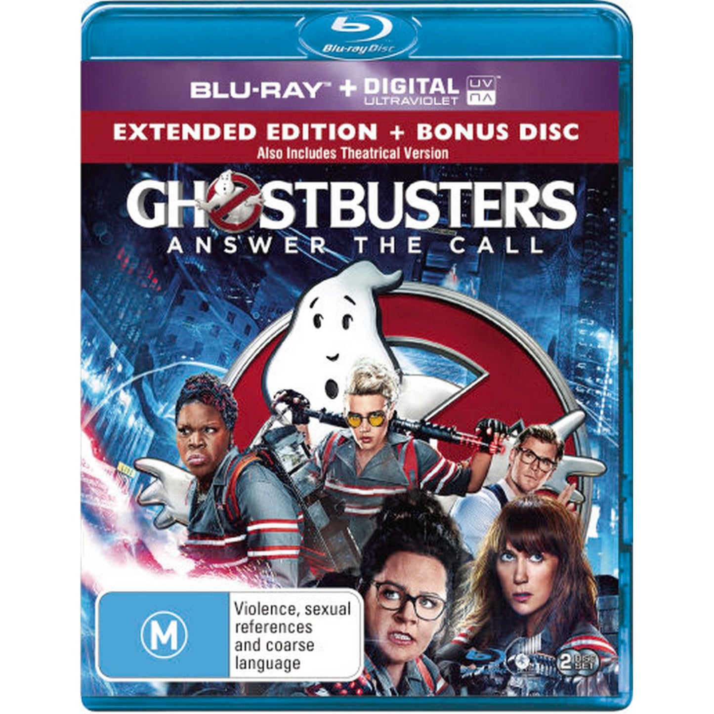 Ghostbusters (2016) (Extended Edition + Bonus Disc) Blu-Ray