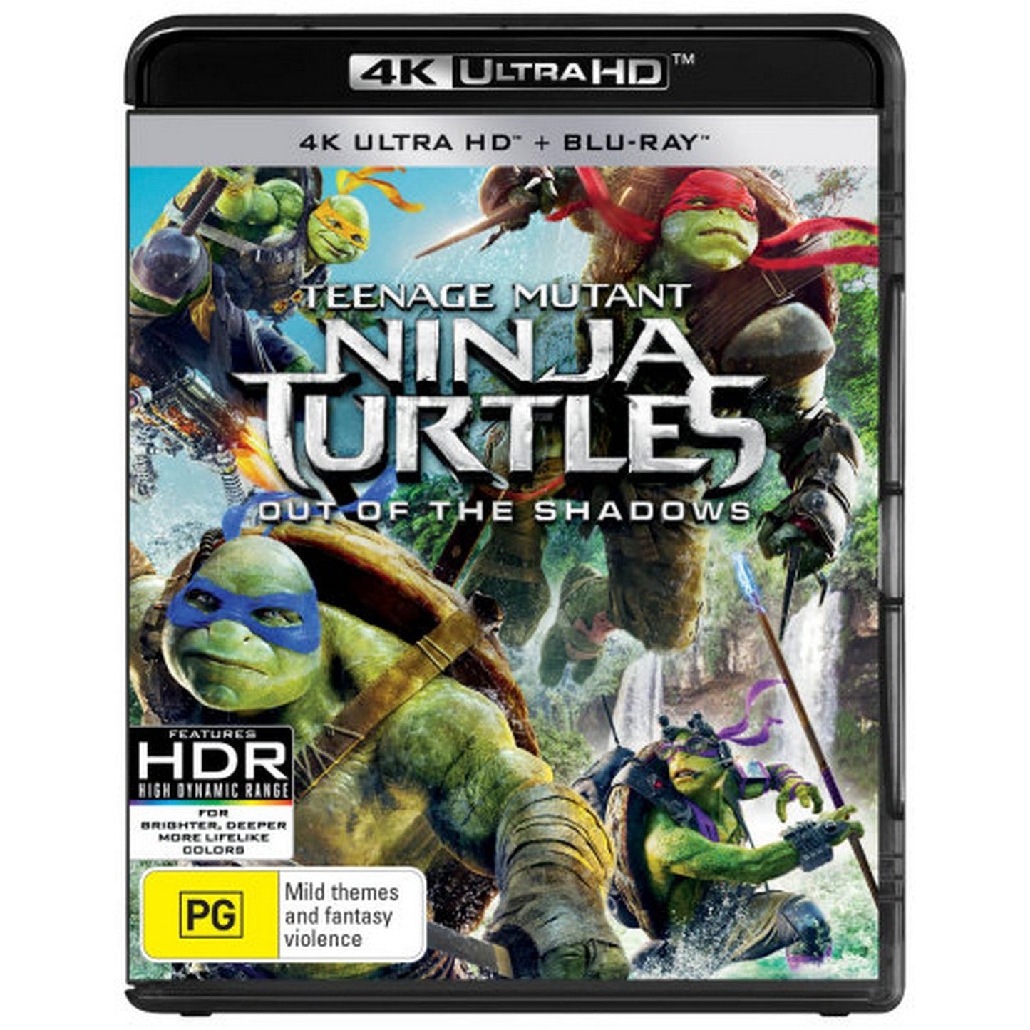 Teenage Mutant Ninja Turtles: Out of the Shadows 4K UltraHD + Blu-Ray