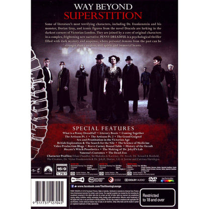 Penny Dreadful: The Complete Series (Seasons 1 - 3) DVD Box Set