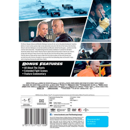 F8: The Fate of the Furious DVD