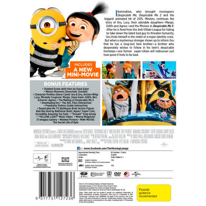 Despicable Me 3 DVD