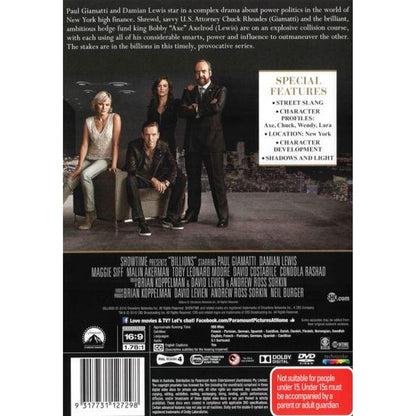 Billions: Season 1 DVD