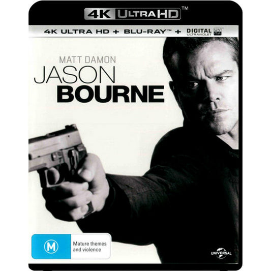 Jason Bourne 4K UltraHD + Blu-Ray