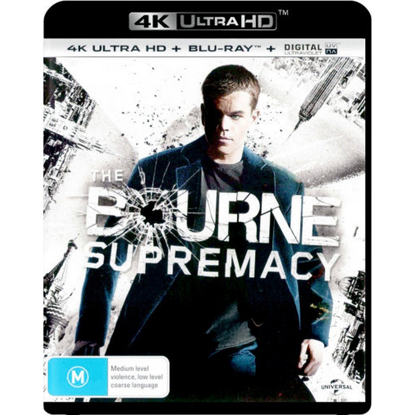 The Bourne Supremacy 4K UltraHD + Blu-Ray