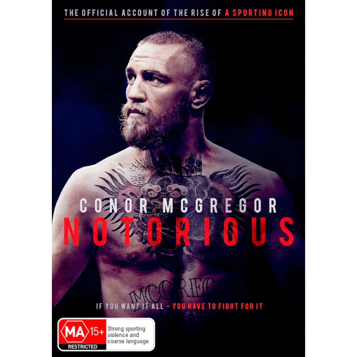 Conor Mcgregor: Notorious DVD