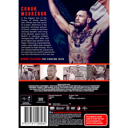 Conor Mcgregor: Notorious DVD