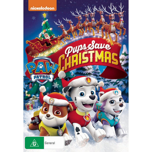 PAW Patrol: Pups Save Christmas DVD