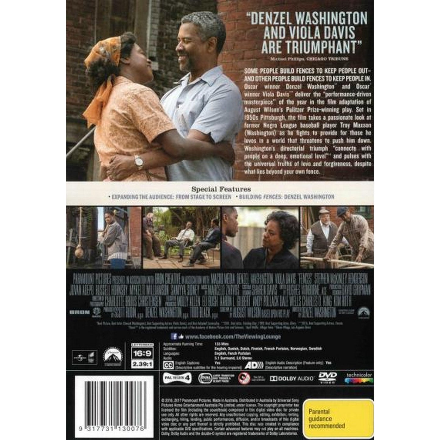 Fences  DVD