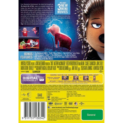 Sing (Special Edition)  DVD