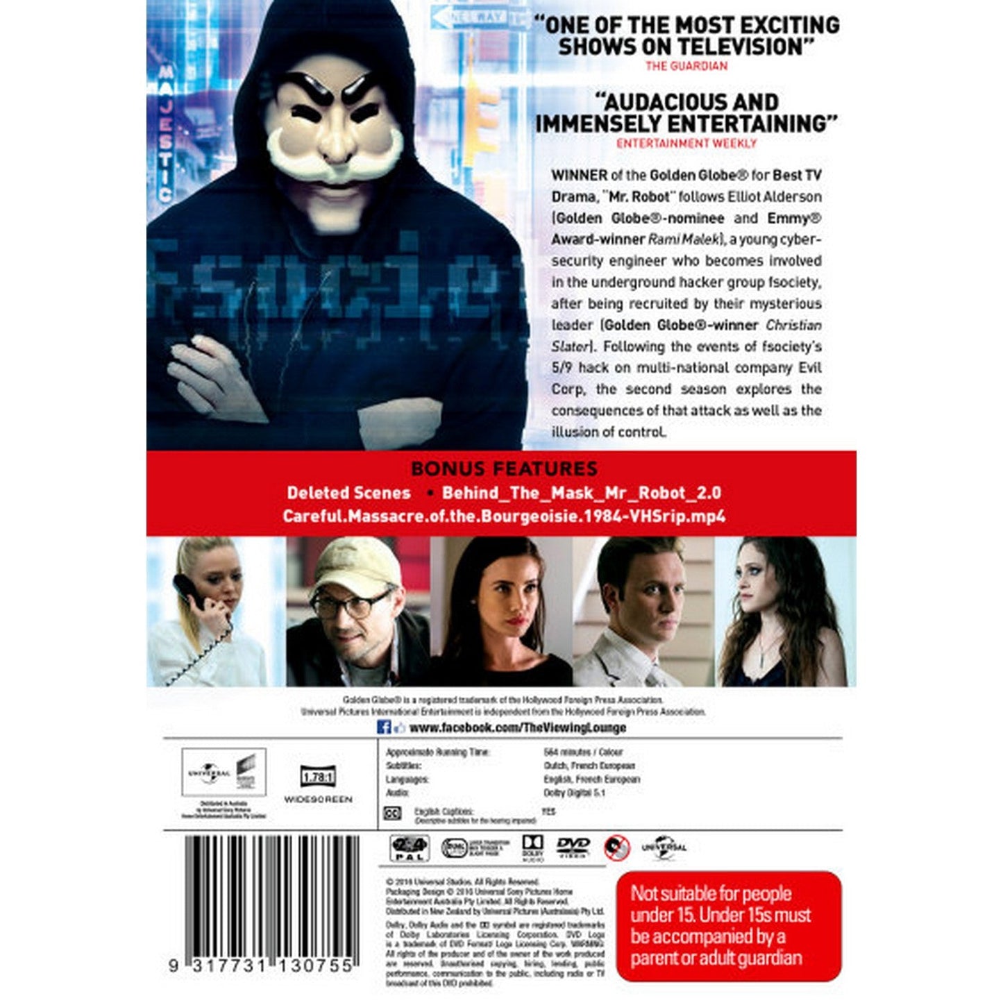 Mr Robot: Season 2.0 DVD