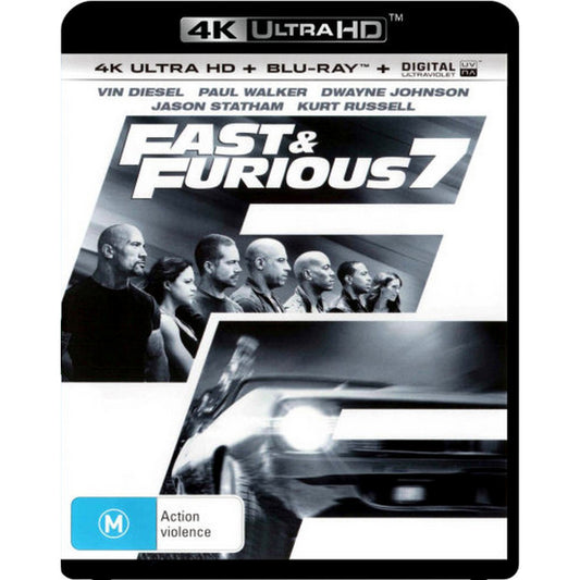 Fast & Furious 7 4K UltraHD + Blu-Ray