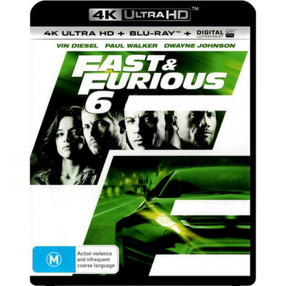 Fast & Furious 6 4K UltraHD + Blu-Ray