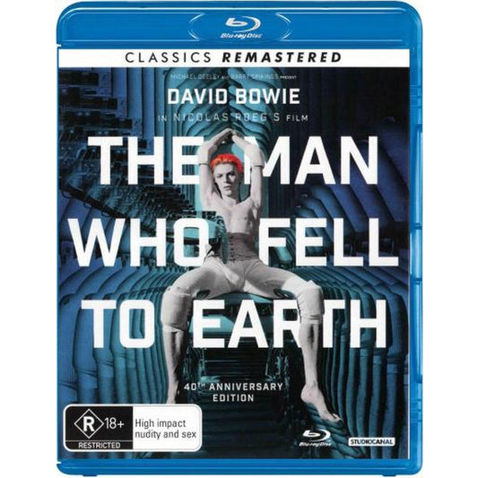 The Man Who Fell To Earth (Remastered + 40th Anniversary Edition) Blu-Ray