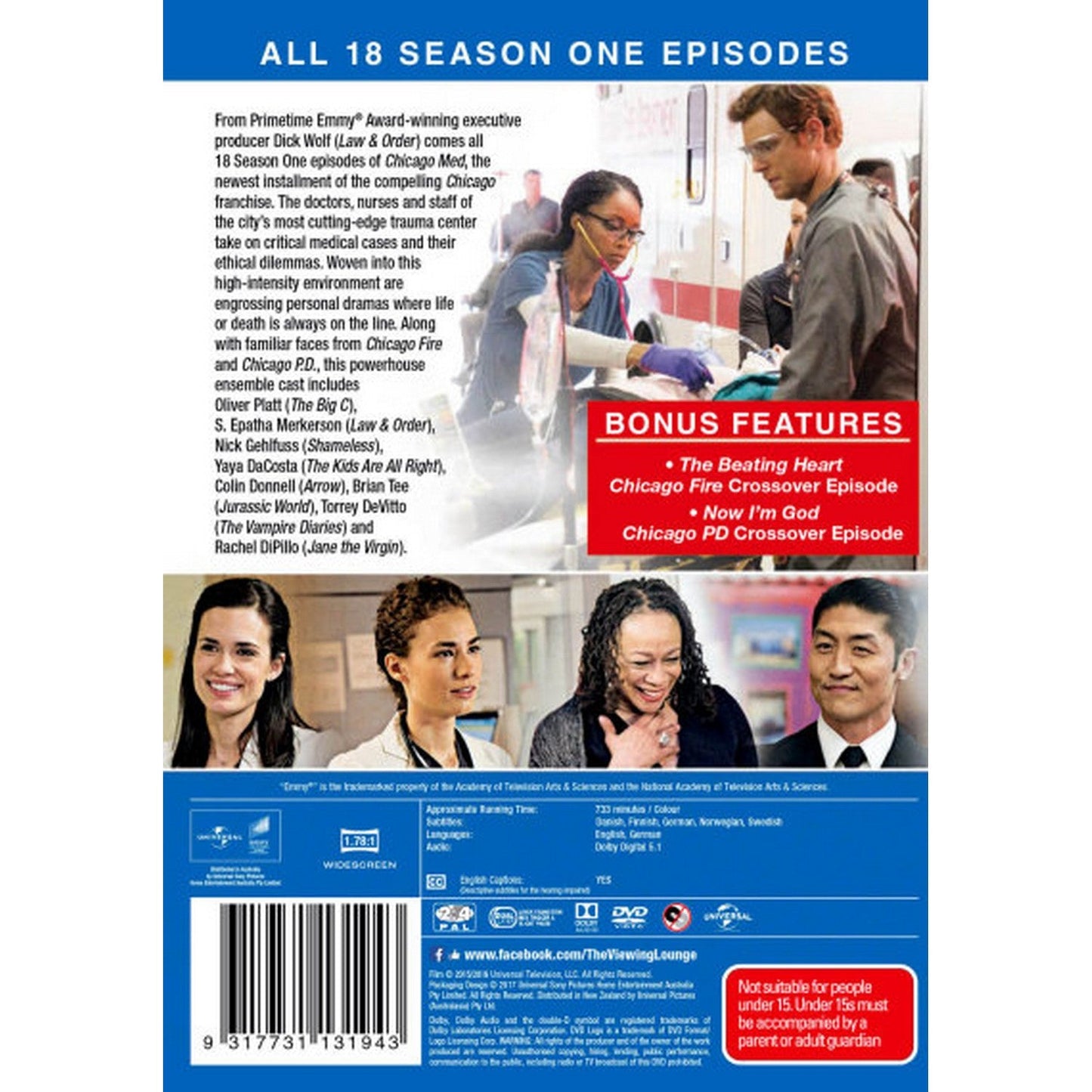 Chicago Med: Season 1 DVD