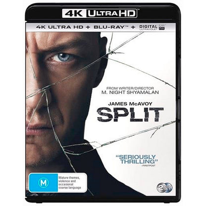 Split  (2017) 4K UltraHD + Blu-Ray