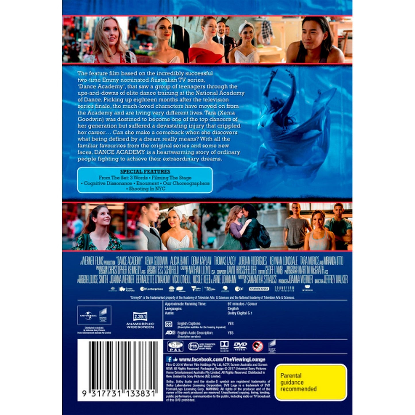 Dance Academy: The Movie DVD