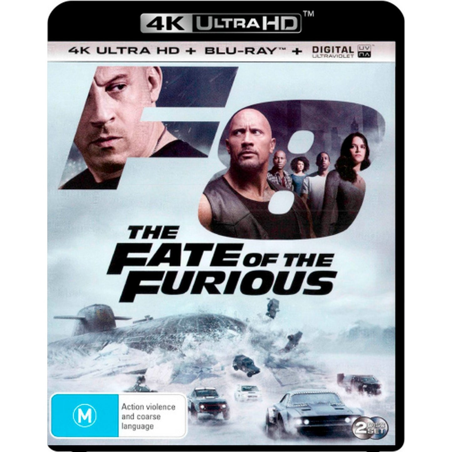 F8: The Fate of the Furious 4K UltraHD + Blu-Ray