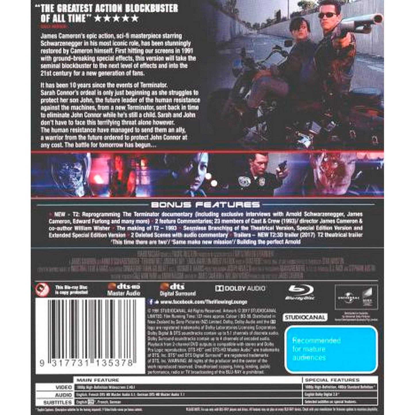 Terminator 2: Judgment Day Blu-Ray