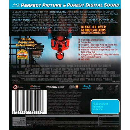 Spider-Man: Homecoming Blu-Ray