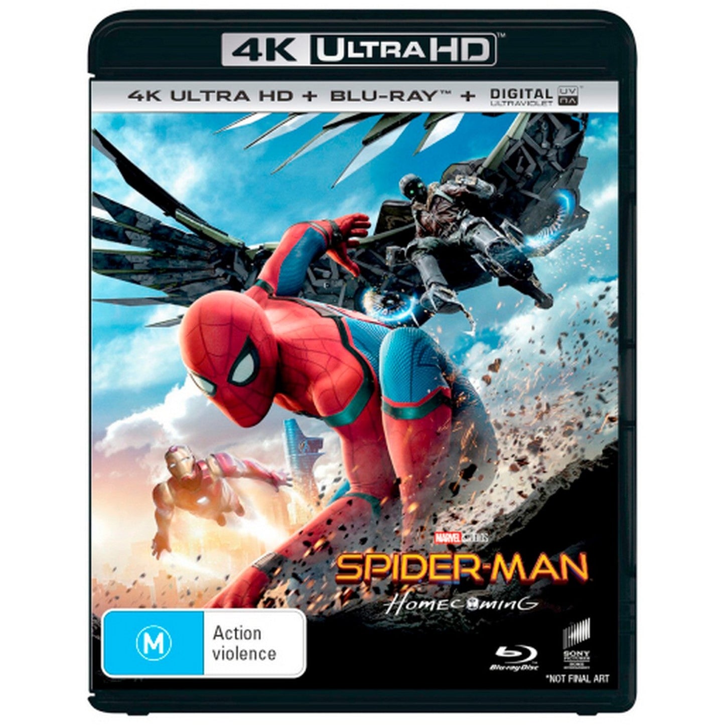 Spider-Man: Homecoming 4K UltraHD + Blu-Ray