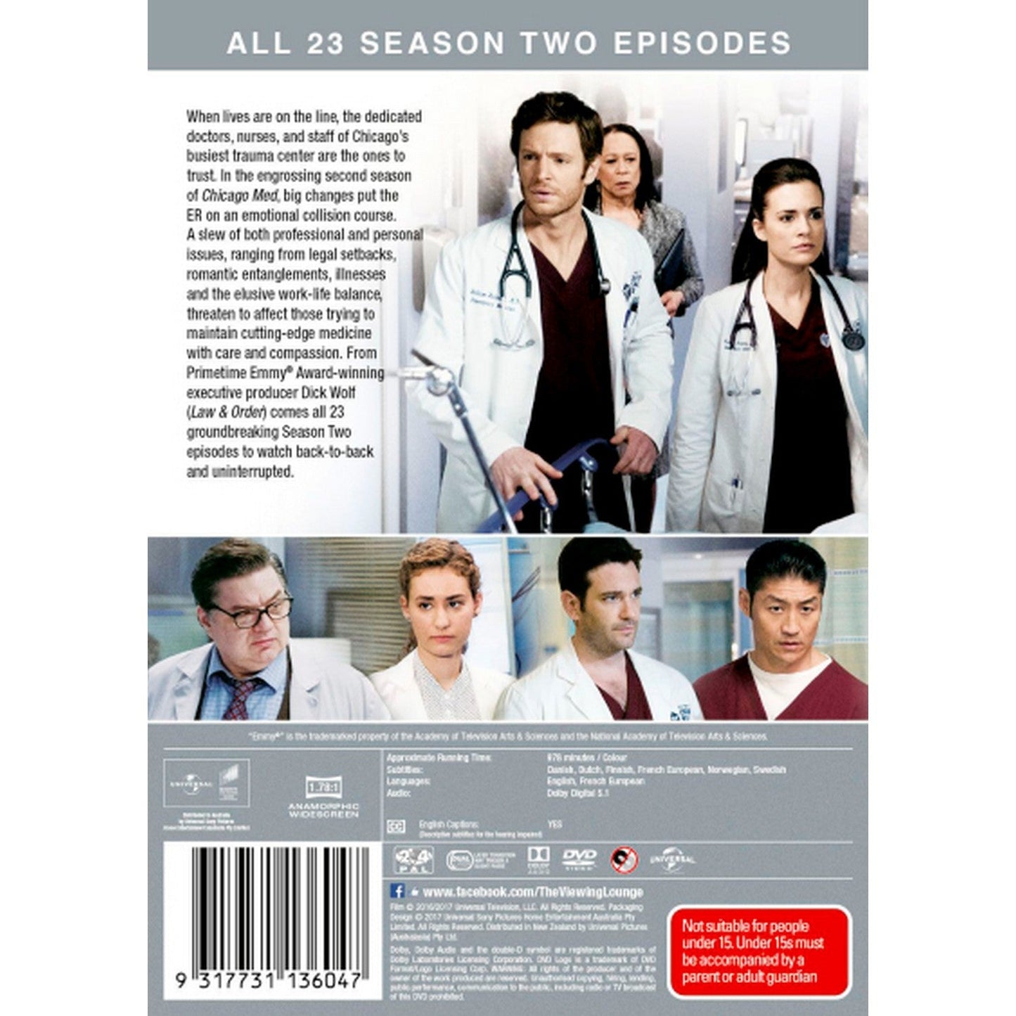 Chicago Med: Season 2 DVD