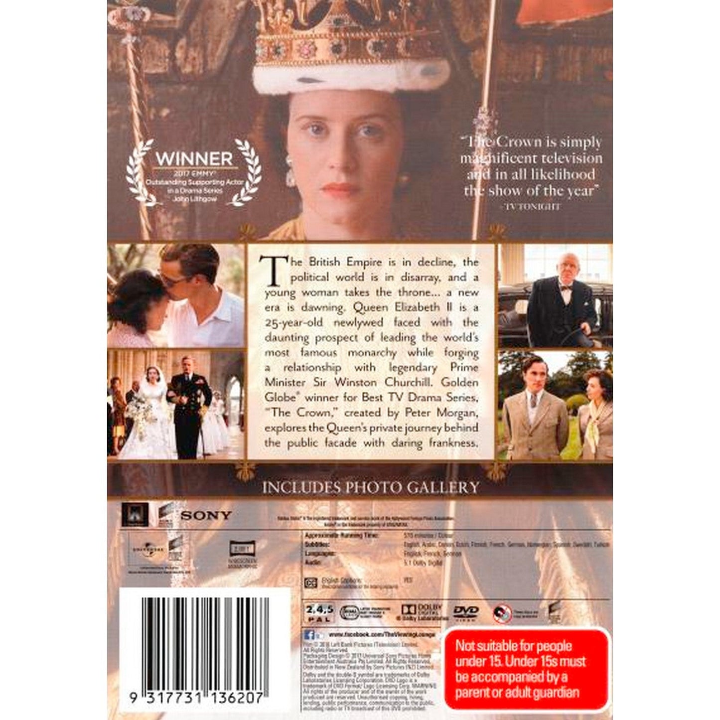 The Crown: Season 1 DVD