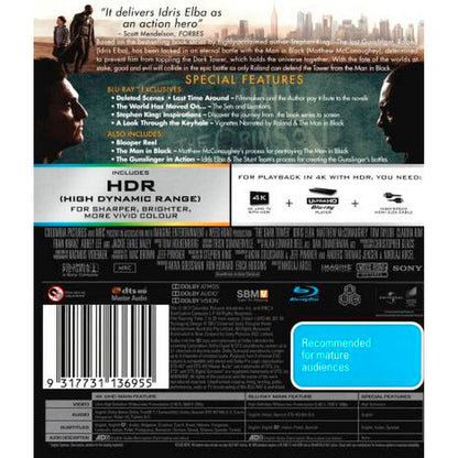 The Dark Tower 4K UltraHD + Blu-Ray