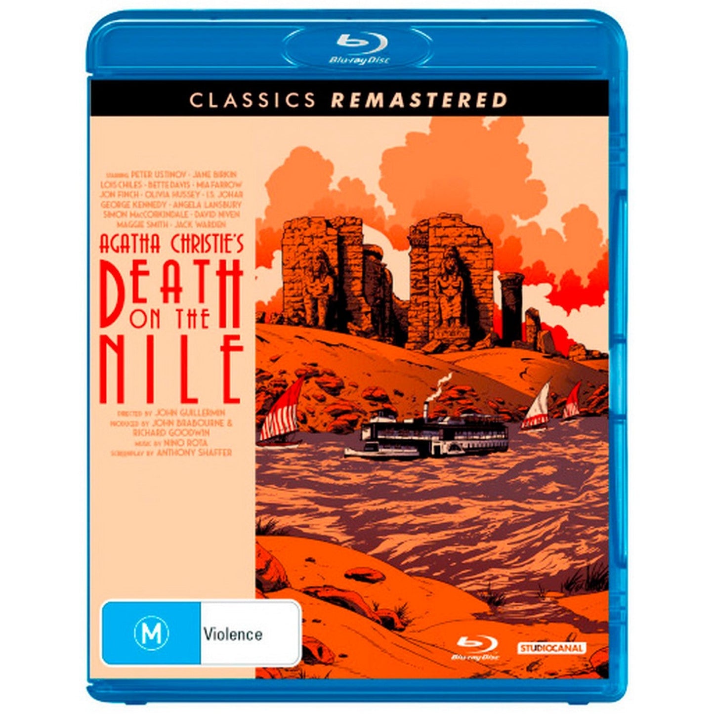 Death on the Nile (Agatha Christie's) (Classics Remastered) Blu-Ray