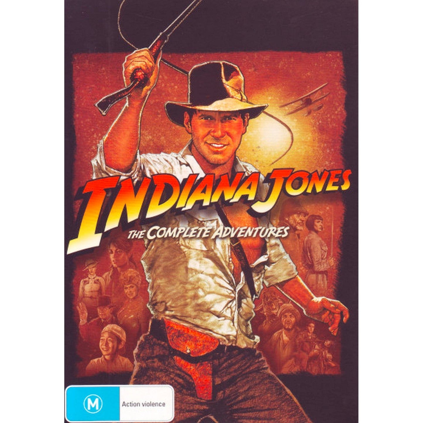 Indiana Jones: The Complete Adventures (The Raiders of the Lost Ark / The Temple of Doom / The Last Crusade / The Kingdom of the Crystal Skull) DVD Box Set