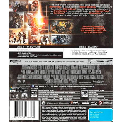 Transformers: Revenge of the Fallen 4K UltraHD + Blu-Ray