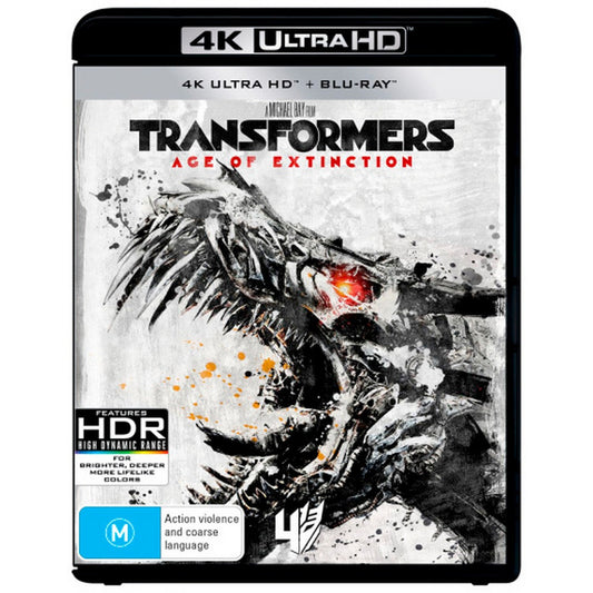 Transformers: Age of Extinction 4K UltraHD + Blu-Ray