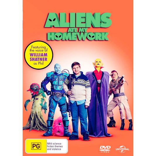 Aliens Ate My Homework DVD