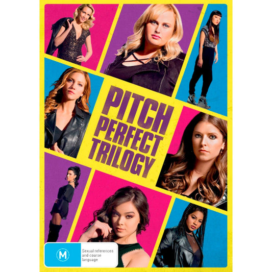 Pitch Perfect Trilogy (Pitch Perfect / Pitch Perfect 2 / Pitch Perfect 3) DVD Box Set