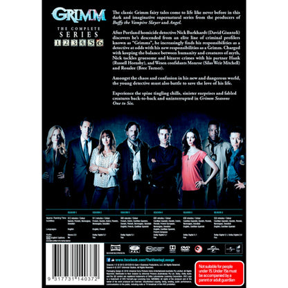 Grimm: The Complete Series (Seasons 1 - 6) DVD Box Set