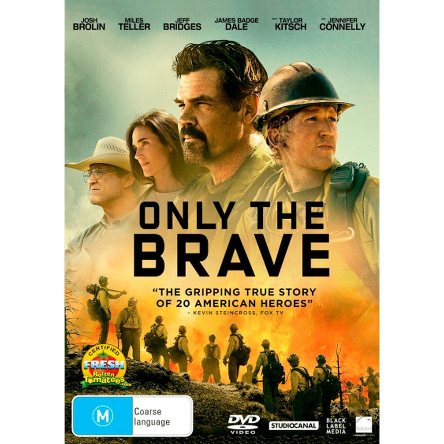 Only the Brave (2017) DVD