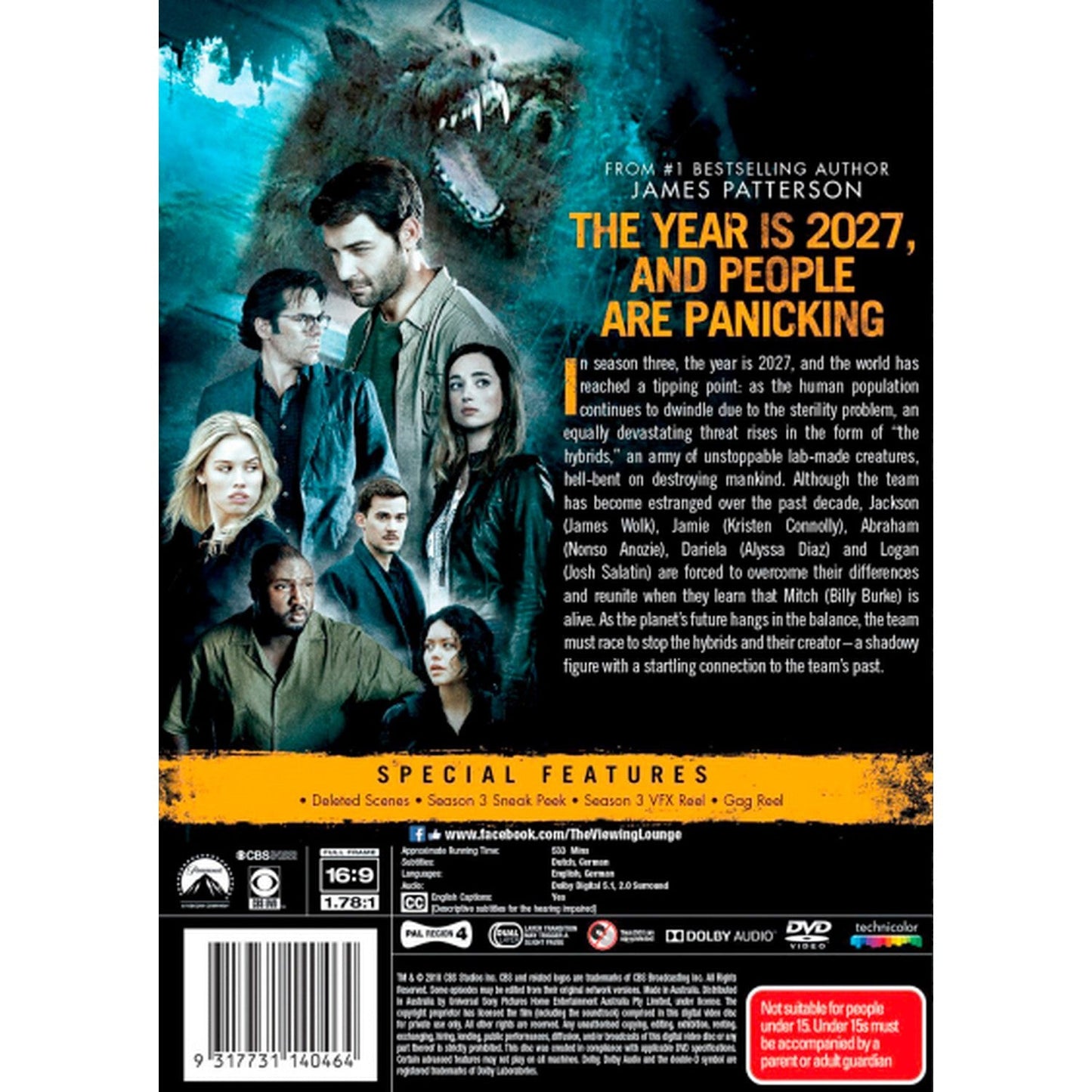 Zoo: Season 3 DVD